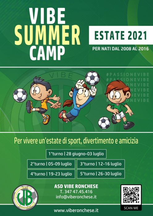 Volantino Summer Camp 2021